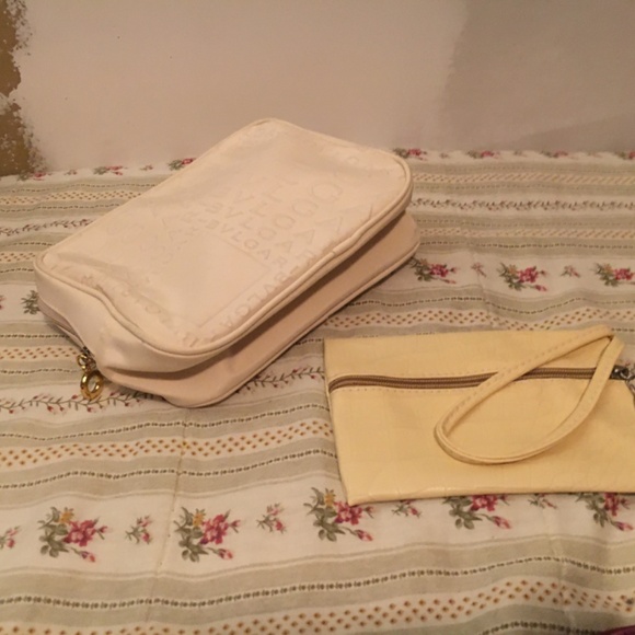 Bulgari parfum cosmetic bag & new Jing Pin wristlet - Picture 7 of 11